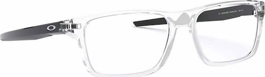 Oakley Port Bow Διάφανος Ανδρικός Κοκκάλινος Σκελετός Γυαλιών OX8164-02