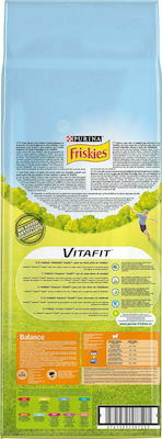 Purina Friskies Vitafit Balance 18kg Dry Food for Adult Dogs with Chicken and Vegetables