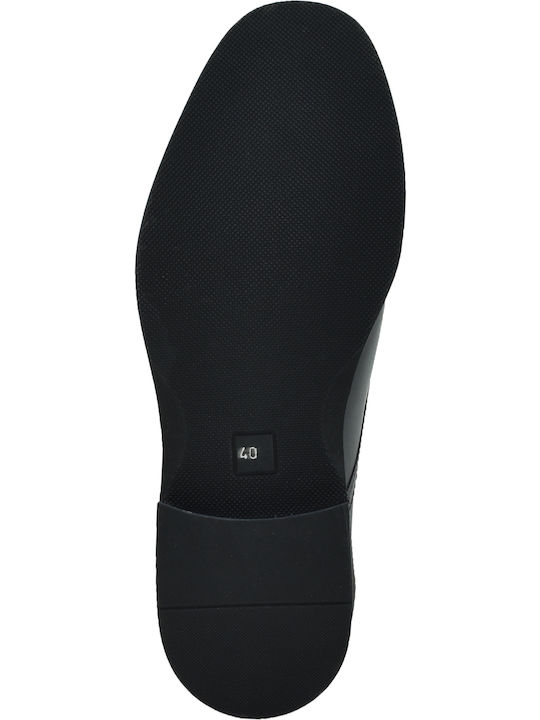 Leather Black Men's Boots