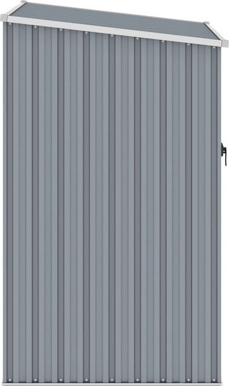 Metallic Garden Warehouse Galvanized Grey L0.87xW0.98xH1.59m