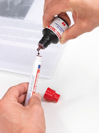 Edding T25 Replacement Ink for Purple Marker 30ml