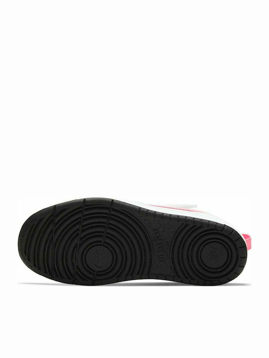 Court borough low 2 PSV Παιδικά Sneakers με Σκρατς Λευκά