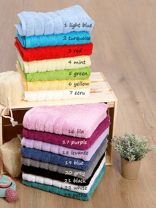 Sunshine Bath Towel Dory 80x150cm. 15 Pink Weight 600gr/m²