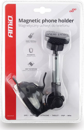 AMiO Hold14 Auto Handyhalterung mit Magnet Schwarz