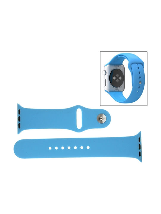 Tactical Strap Silicone with Pin Light Blue (Apple Watch 44/45/46mm/Ultra 49mm)