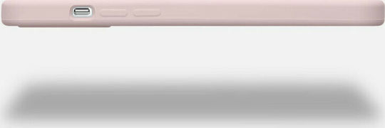 KWmobile Flexible Rubber Cover Back Cover Σιλικόνης Ροζ (iPhone 12 Pro Max)
