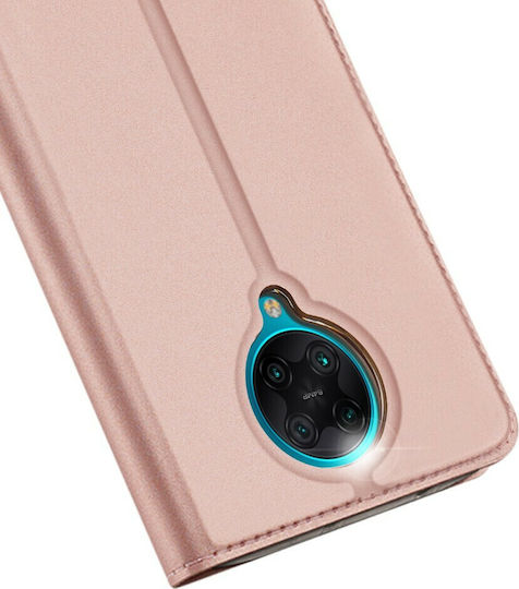 Dux Ducis Skin Pro Book Δερματίνης Ροζ Χρυσό (Poco F2 Pro)