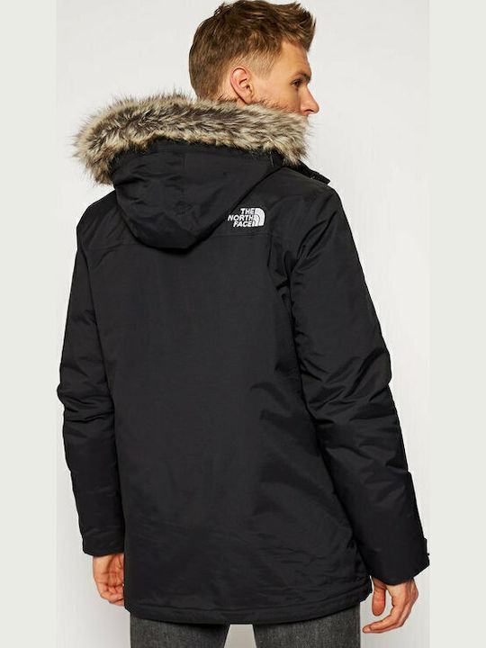 Zaneck Winter Jacket Parka Waterproof and Windproof Black