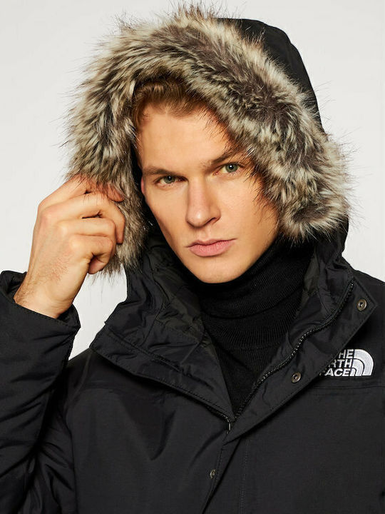 Zaneck Winter Jacket Parka Waterproof and Windproof Black