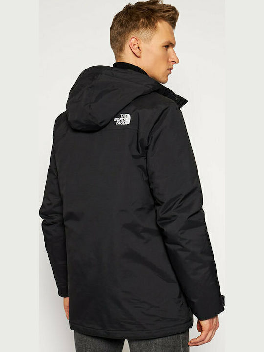 Zaneck Winter Jacket Parka Waterproof and Windproof Black