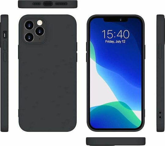 ESR Cloud Back Cover Σιλικόνης Μαύρο (iPhone 12 Pro Max)