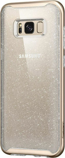 Spigen Neo Hybrid Crystal Glitter Задна корица Пластмаса Златист (Galaxy S8)