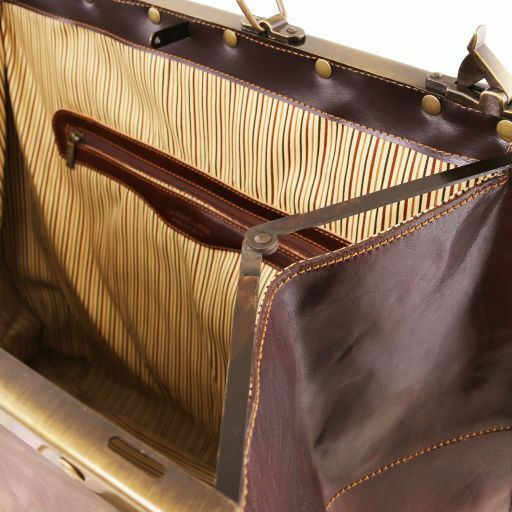 Tuscany Leather Δερμάτινη Ιατρική Τσάντα Madrid σε Κόκκινο Χρώμα