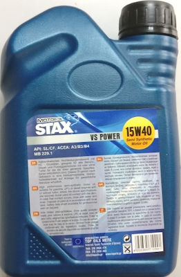 Stax Λάδι Αυτοκινήτου VS POWER 15W-40 1lt