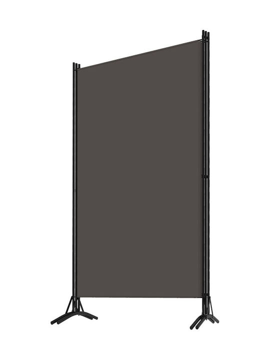 vidaXL Decorative Room Divider Metal with 3 Panels 260x180cm