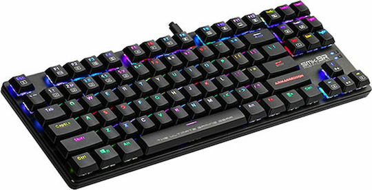 Armaggeddon SMK9RB Falconet Gaming Μηχανικό Πληκτρολόγιο Tenkeyless με Outemu Black διακόπτες και RGB φωτισμό (Αγγλικό US)