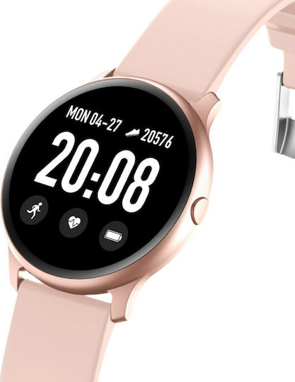 MaxCom FitGo FW32 Neon Smartwatch με Παλμογράφο (Ροζ)