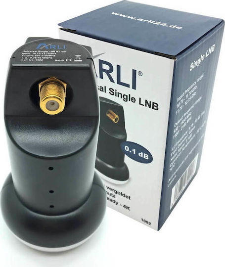 Arli LNB Единично (1 Изход) с Ниско Ниво на Шума 0.1dB
