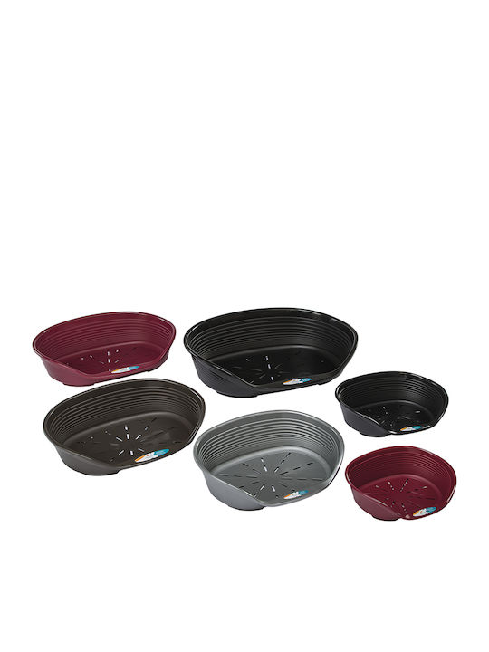 Ferplast Siesta Deluxe Sofa Hundebett Schwarz 43x28cm.