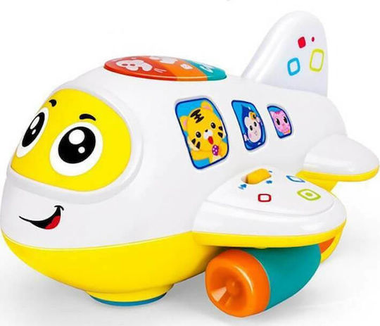 Hola Toys Vehicle My First Airplane with Light and Sounds for 12++ Months