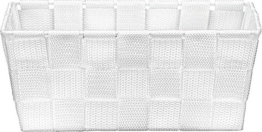 Kleine Wolke Storage Basket Plastic White 24x18.5x7cm 1pcs