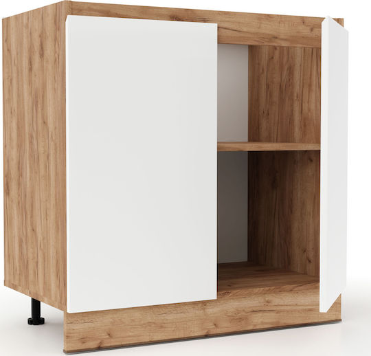 Soft Spülbeckenschrank White 80x46x81.5Stück