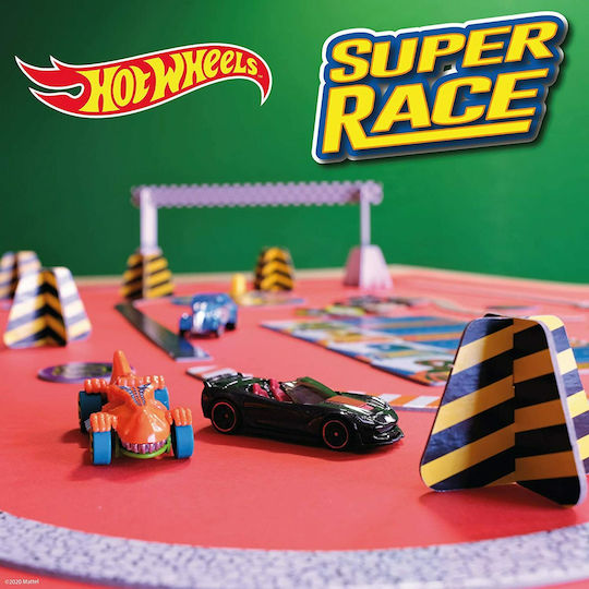 Board Game Hot Wheels Super Race for 2-4 Players 6+ Years Old (EN) Lisciani Giochi