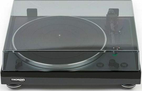 Thorens TD 102 A Black High Gloss Πικάπ με Belt Drive και Προενίσχυση Μαύρο