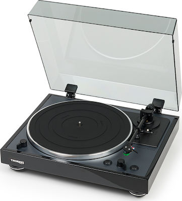 Thorens TD 102 A Black High Gloss Turntables with Preamp Black