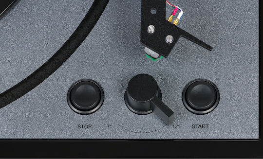 Thorens TD 102 A Black High Gloss Πικάπ με Belt Drive και Προενίσχυση Μαύρο