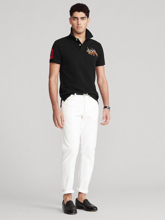 Polo Short Sleeve Blouse Black