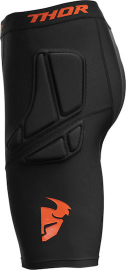 Thor Mx Comp XP Short Протектори за ханш за мотоциклетист Черен