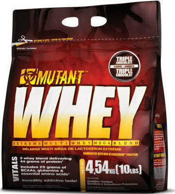 Mutant Gourmet Whey Protein Mix Whey Protein with Flavor Strawberry Cream 4.54kg