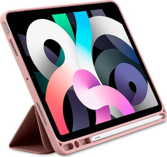 Spigen Urban Fit Flip Cover Rose Golă (iPad Air 2020/2022) ACS01944