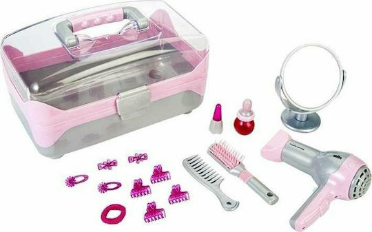 Klein Braun Beauty Hairdryer and Hairstyling Case Παιχνίδι Κομμωτικής