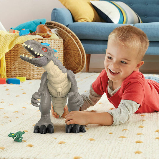 Φigură de acțiune Jurassic World Dinozaur Schleuderaction Indominus Rex pentru copii de 3+ ani ani 32.99cm cm