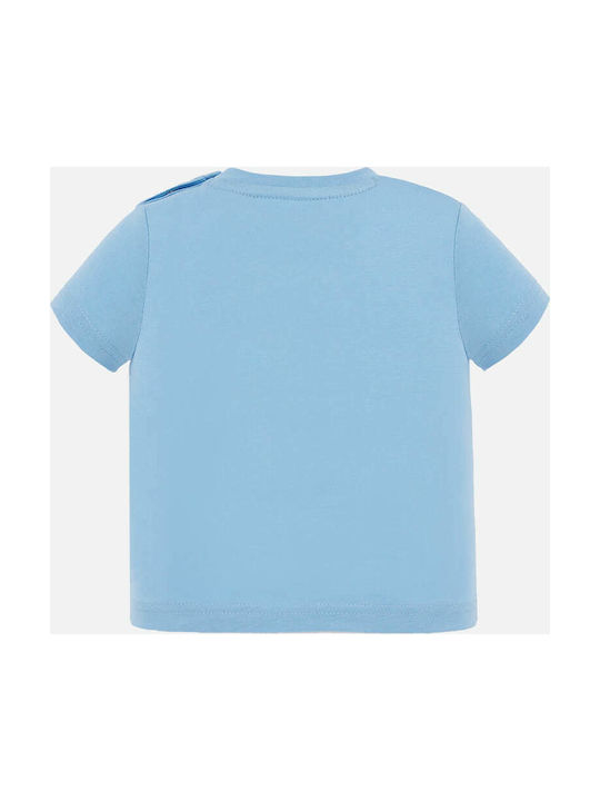 Mayoral Kids T-shirt Light Blue