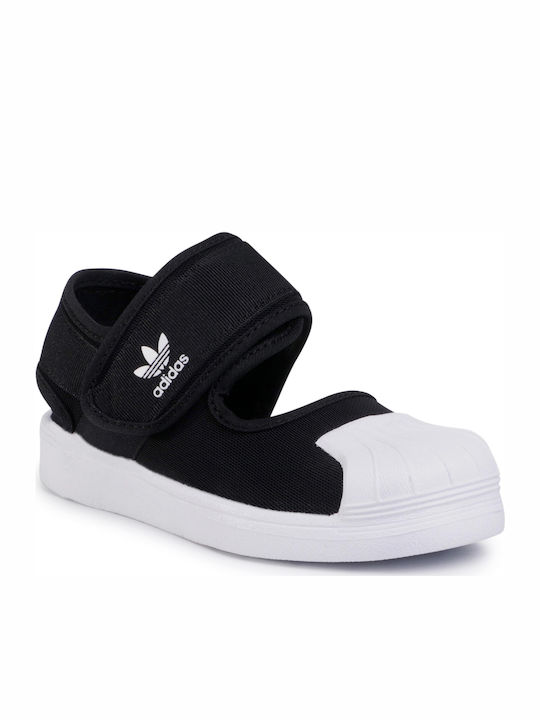Adidas Shoe Sandals Superstar Black