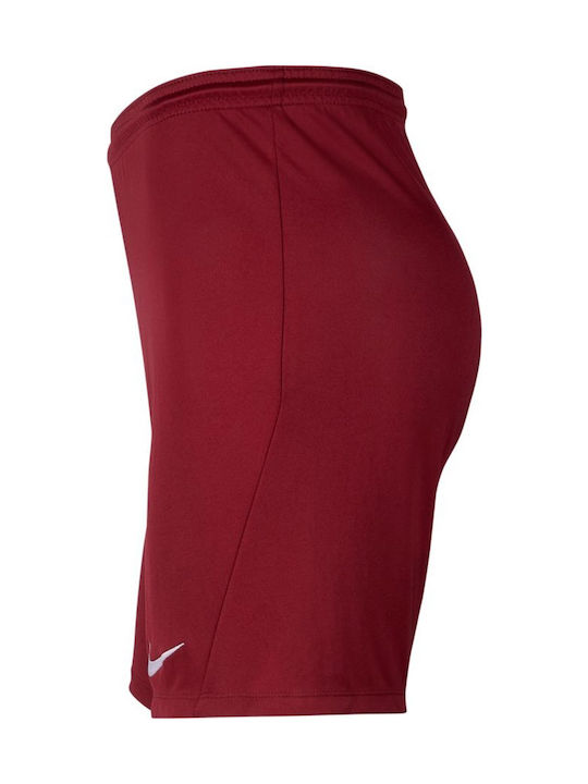 Kids' Athletic Shorts/Bermudas Dri-Fit Park III Knit Jr Burgundy
