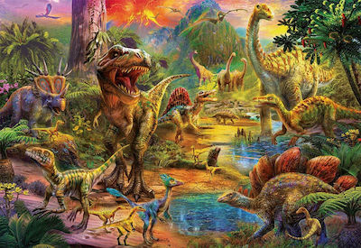 Land of Dinosaurs Puzzle 2D 1000 Pieces