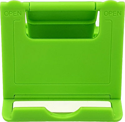 Αναδιπλούμενη Μικρή Desk Stand for Mobile Phone in Green Colour