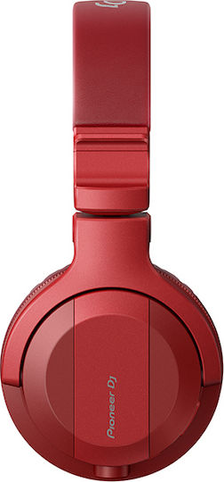 Pioneer DJ HDJ-CUE1BT Fără fir / Cu fir On Ear Căști Roșii