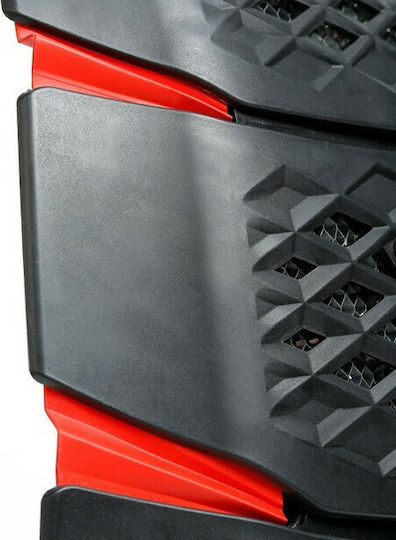 Dainese Pro Speed Back Long Protecție Spate Motociclist Negru/Roșu