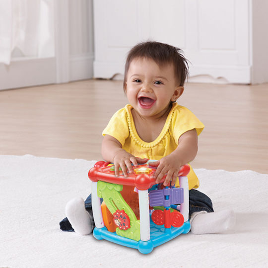 Vtech Κύβος Δραστηριοτήτων Busy Learners Activity Cube με Μουσική για 6+ Μηνών