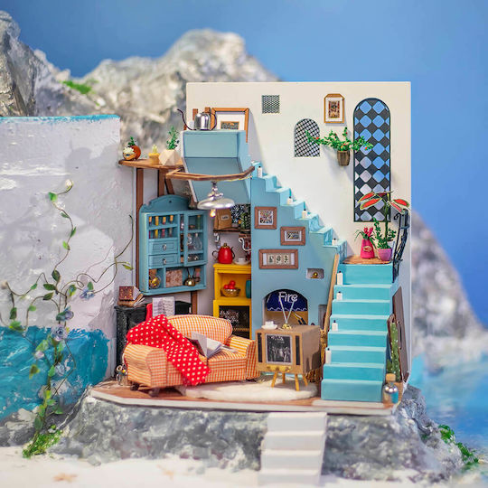 Robotime Wooden Construction Toy Joy's Living Room for Children 14+ years old+ Years