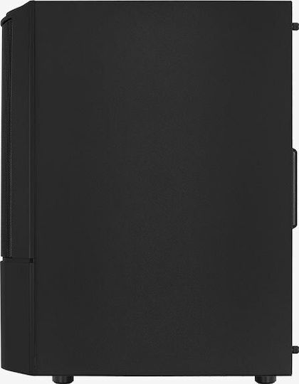 Aerocool Quantum Mesh v3 Gaming Middle Tower Carcasă Calculator cu Fereastră Laterală și Iluminare RGB Negru