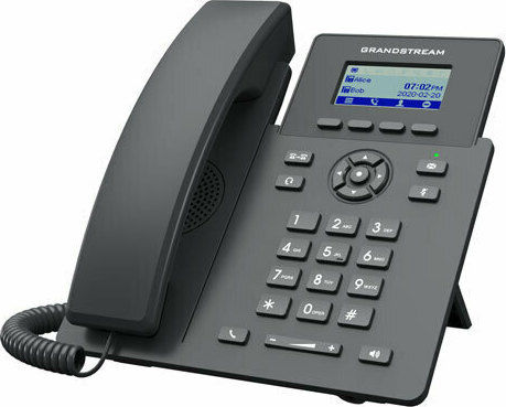 Grandstream GRP2601P Wired IP Phone with 2 Lines Black