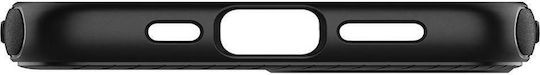 Spigen Mag Armor Umschlag Rückseite Silikon Schwarz (iPhone 12 / 12 Pro)