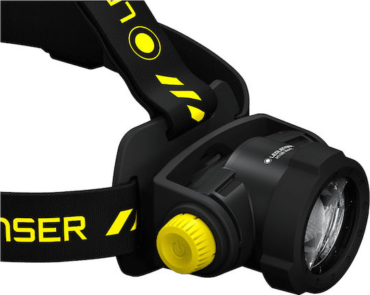 LedLenser Επαναφορτιζόμενος Φακός Κεφαλής LED IP67 με Μέγιστη Φωτεινότητα 2500lm H15R Work