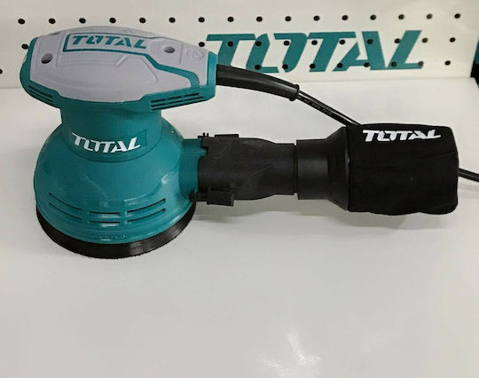 Total Έκκεντρο Τριβείο Χούφτας 125mm Ρεύματος 320W με Σύστημα Αναρρόφησης